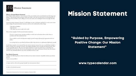 missiion statement|mission statement po polsku.